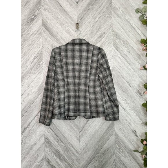 Anthropologie Maeve Plaid Blazer Size Small - Picture 8 of 10